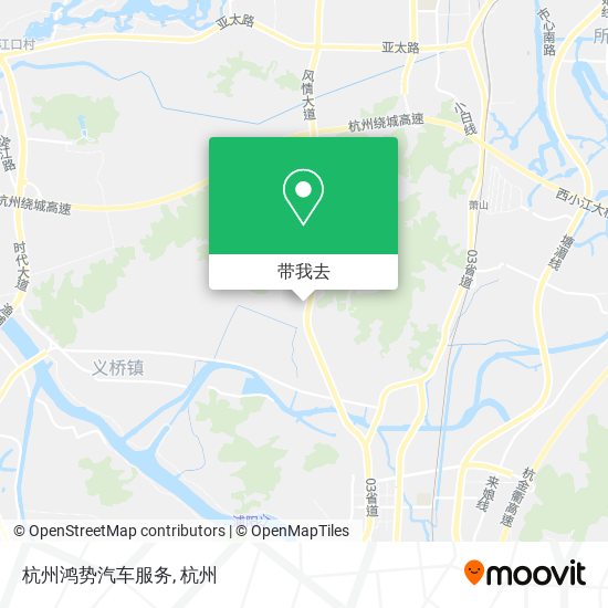 杭州鸿势汽车服务地图