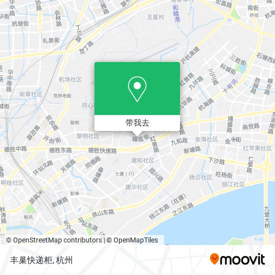 丰巢快递柜地图