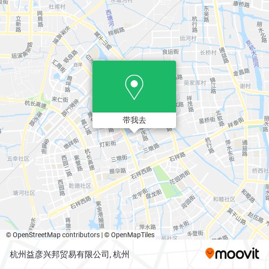 杭州益彦兴邦贸易有限公司地图