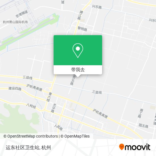 运东社区卫生站地图