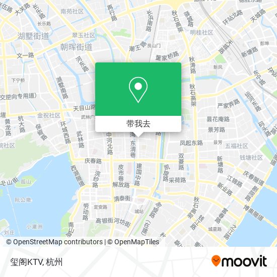 玺阁KTV地图