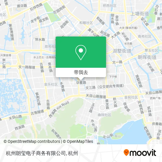 杭州朗玺电子商务有限公司地图