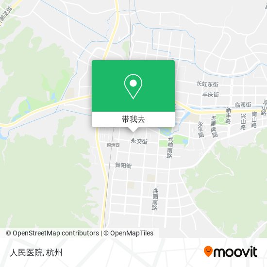 人民医院地图