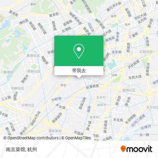 南京菜馆地图