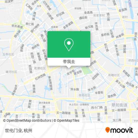 世伦门业地图
