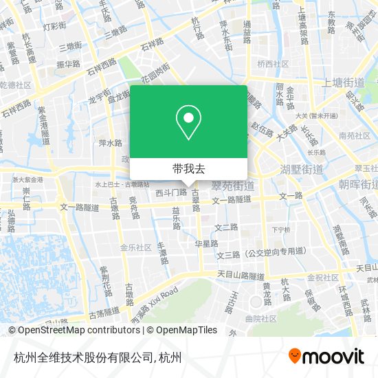杭州全维技术股份有限公司地图
