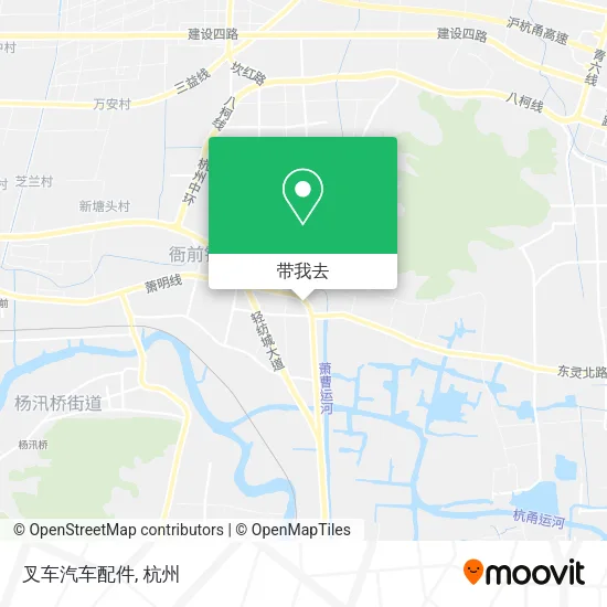 叉车汽车配件地图