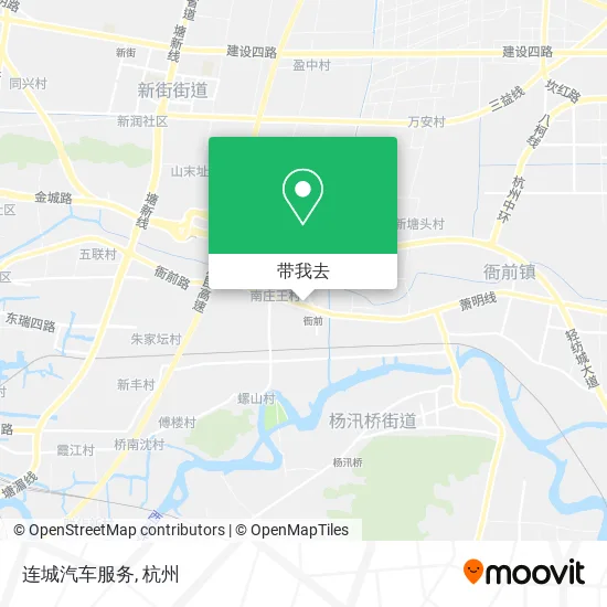 连城汽车服务地图