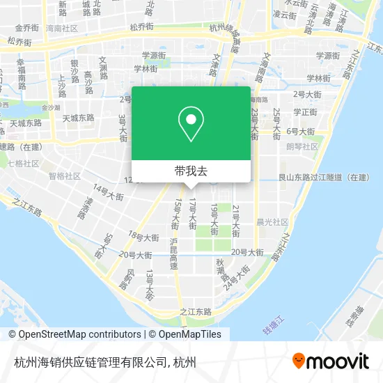 杭州海销供应链管理有限公司地图