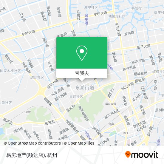 易房地产(顺达店)地图