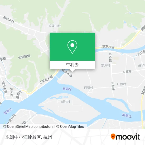 东洲中小江岭校区地图