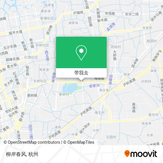 柳岸春风地图