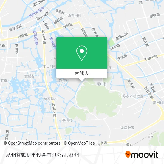 杭州尊狐机电设备有限公司地图