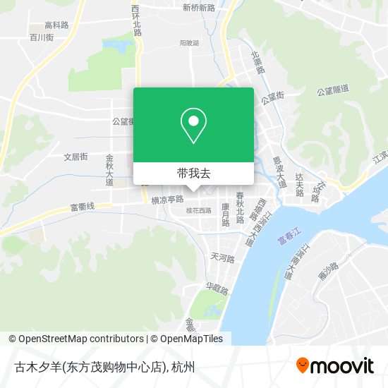 古木夕羊(东方茂购物中心店)地图