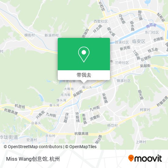 Miss Wang创意馆地图