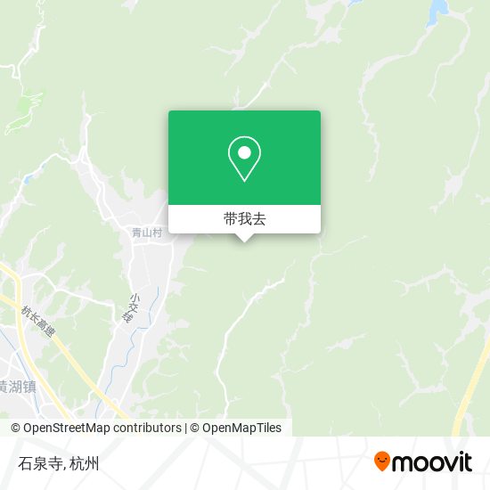 石泉寺地图