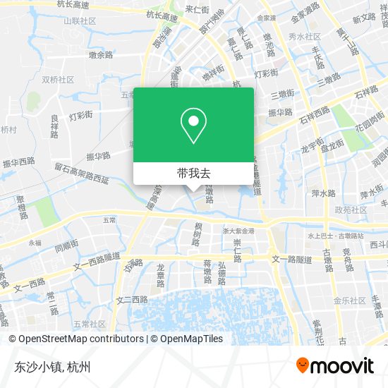 东沙小镇地图
