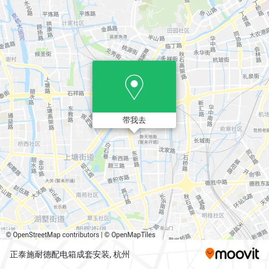 正泰施耐德配电箱成套安装地图