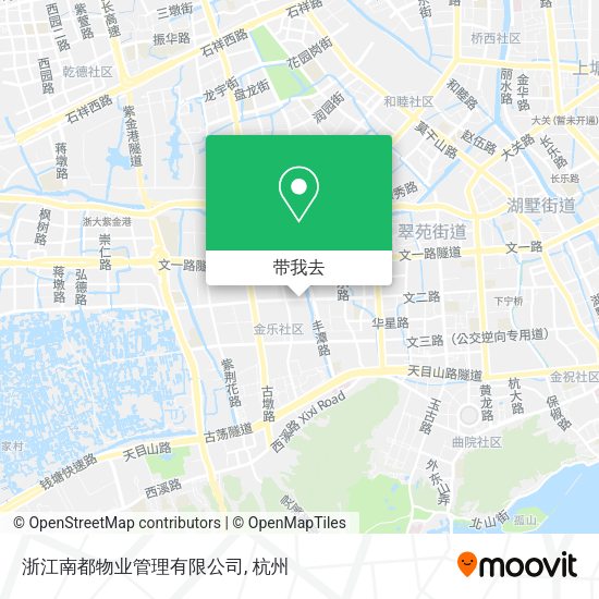 浙江南都物业管理有限公司地图