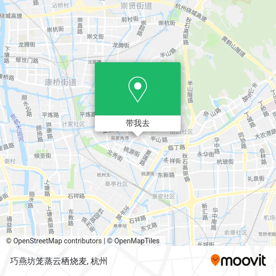巧燕坊笼蒸云栖烧麦地图