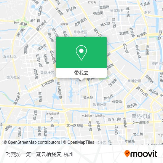 巧燕坊一笼一蒸云栖烧麦地图