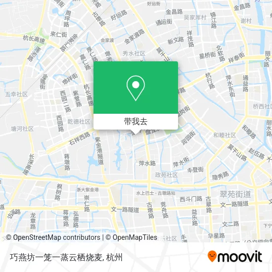 巧燕坊一笼一蒸云栖烧麦地图
