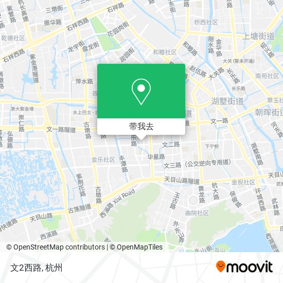 文2西路地图