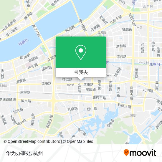 华为办事处地图