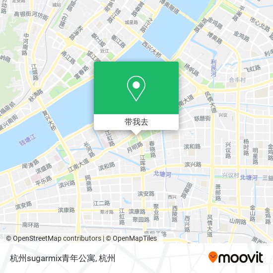 杭州sugarmix青年公寓地图