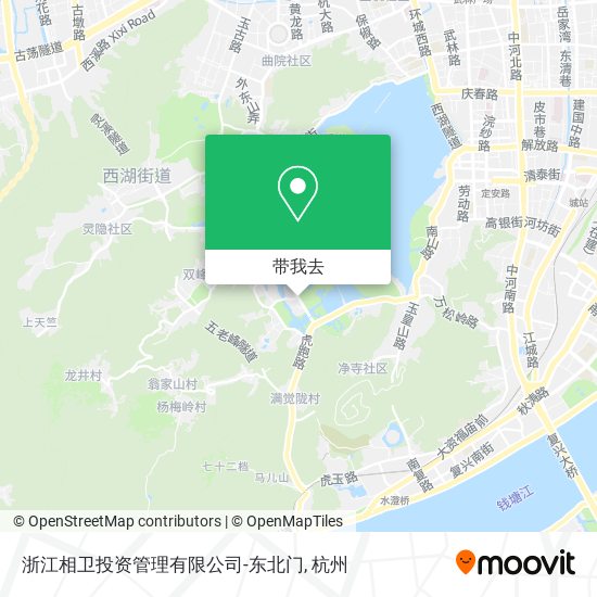 浙江相卫投资管理有限公司-东北门地图