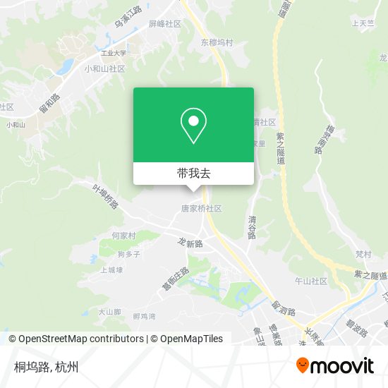 桐坞路地图