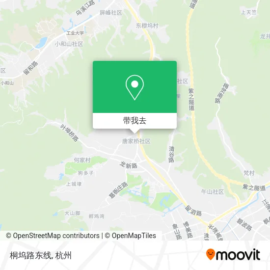 桐坞路东线地图