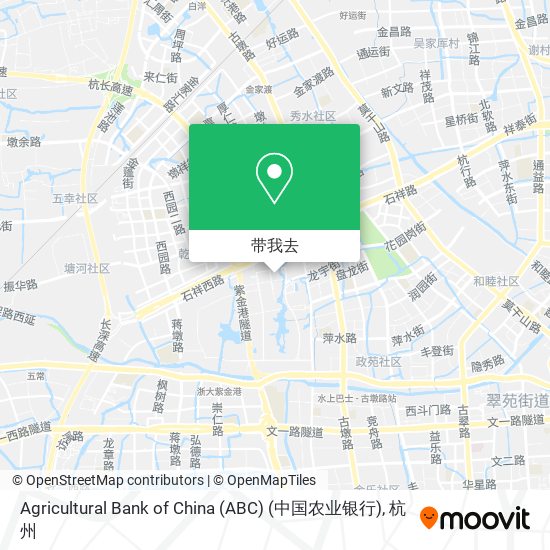 Agricultural Bank of China (ABC) (中国农业银行)地图