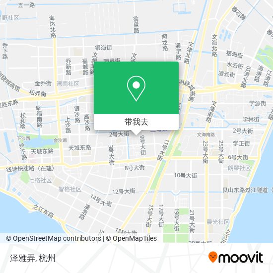 泽雅弄地图
