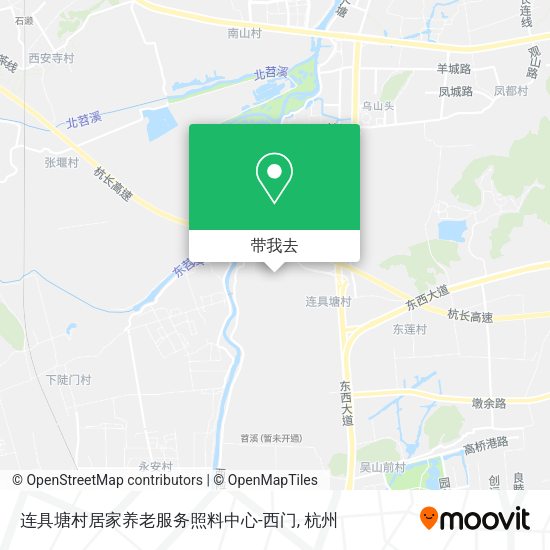 连具塘村居家养老服务照料中心-西门地图