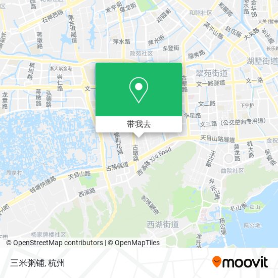 三米粥铺地图