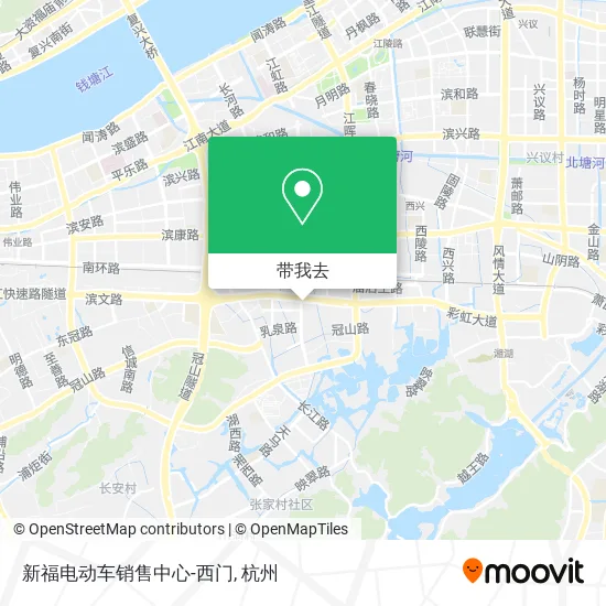 新福电动车销售中心-西门地图