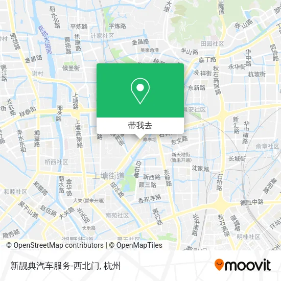新靓典汽车服务-西北门地图