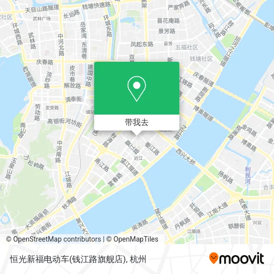 恒光新福电动车(钱江路旗舰店)地图