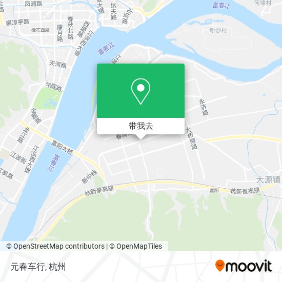元春车行地图