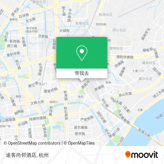 途客尚邻酒店地图