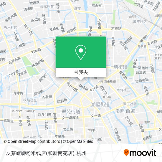 友蔡螺蛳粉米线店(和新南苑店)地图