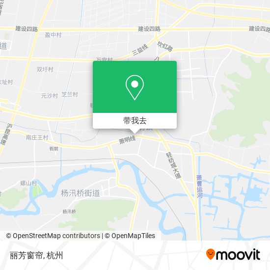 丽芳窗帘地图
