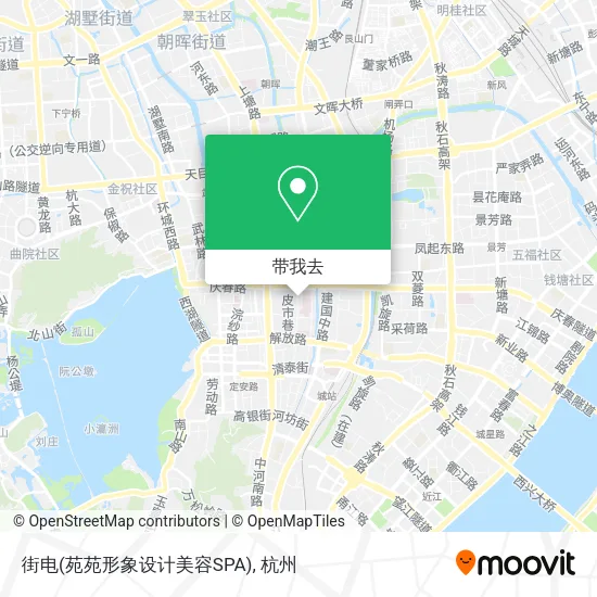 街电(苑苑形象设计美容SPA)地图