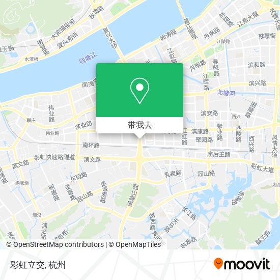 彩虹立交地图
