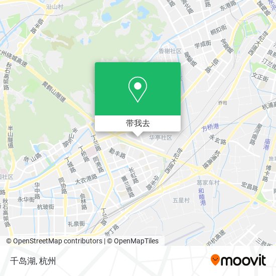 千岛湖地图