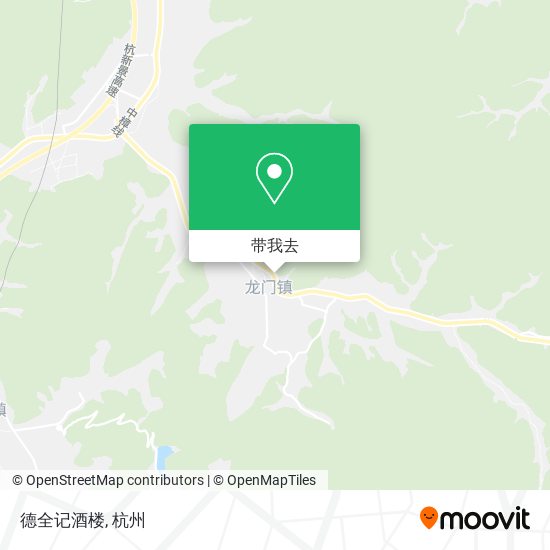 德全记酒楼地图