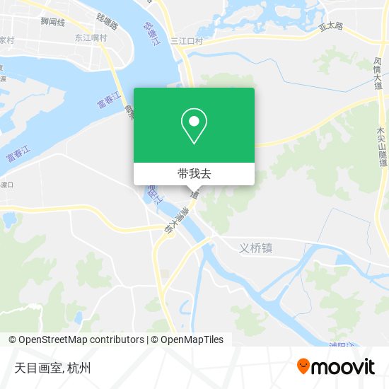 天目画室地图