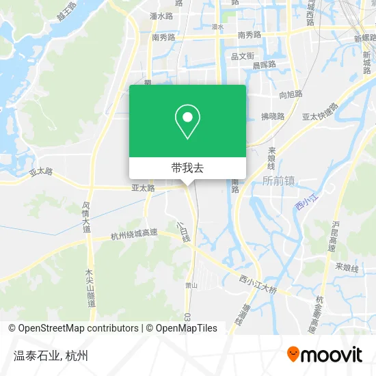 温泰石业地图