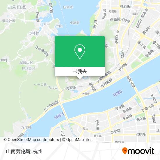 山南劳伦斯地图